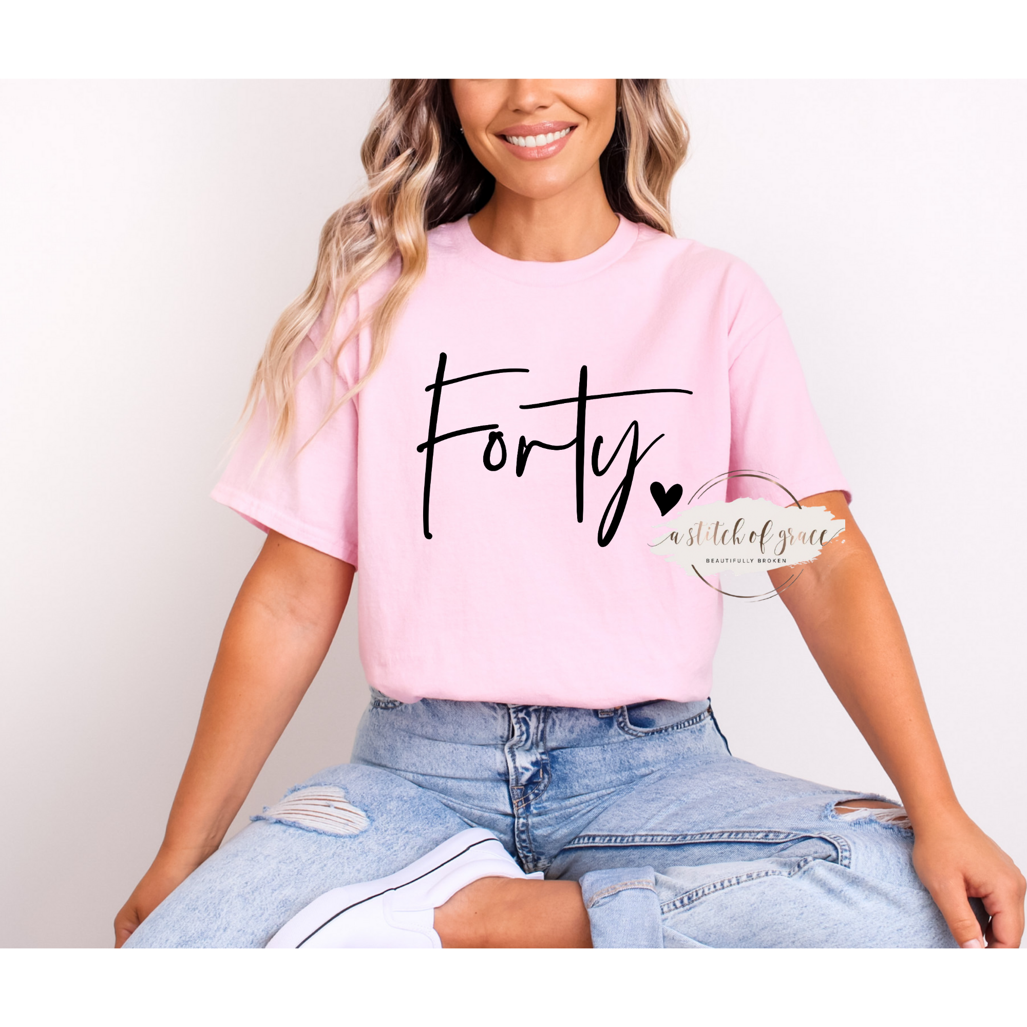 Forty Birthday Tee - Image 3