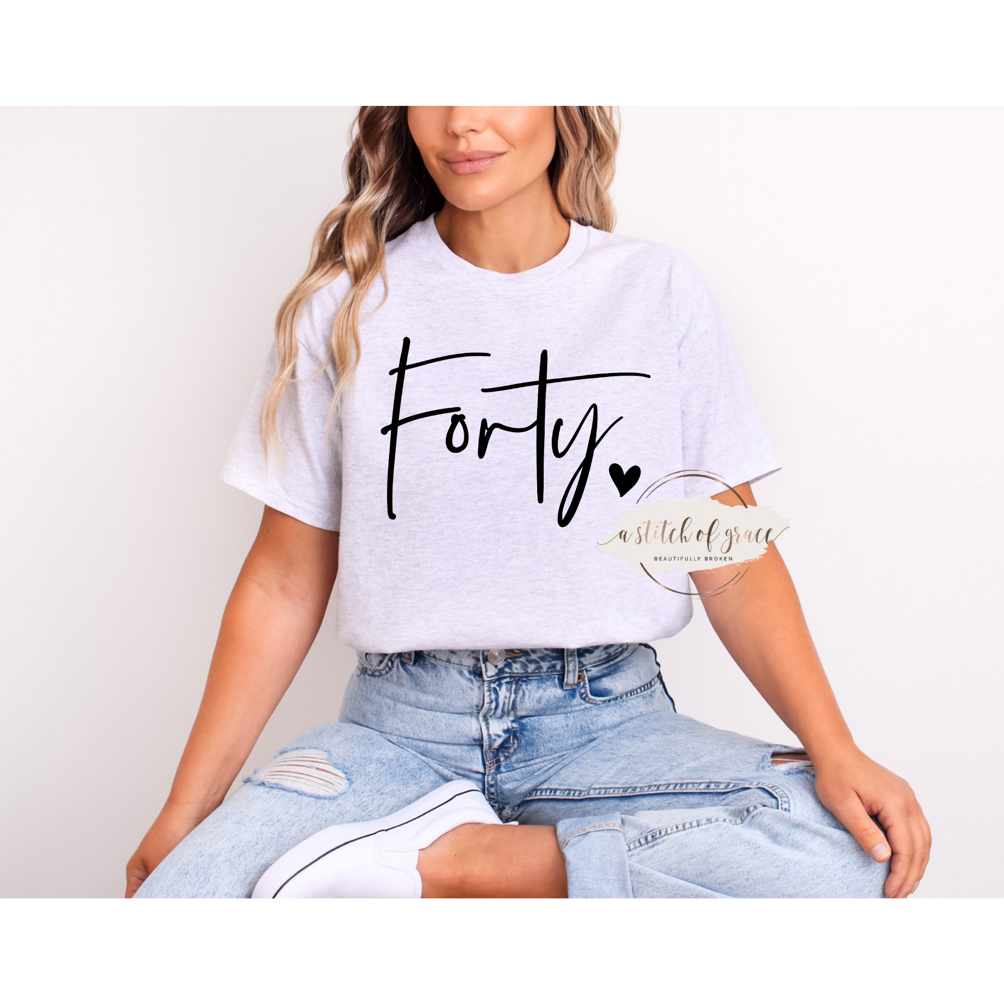 Forty Birthday Tee - Image 2