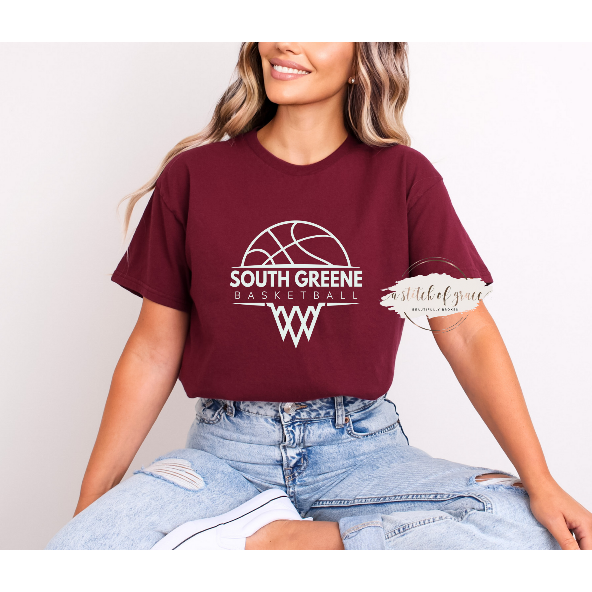 South Greene Basketball Tee