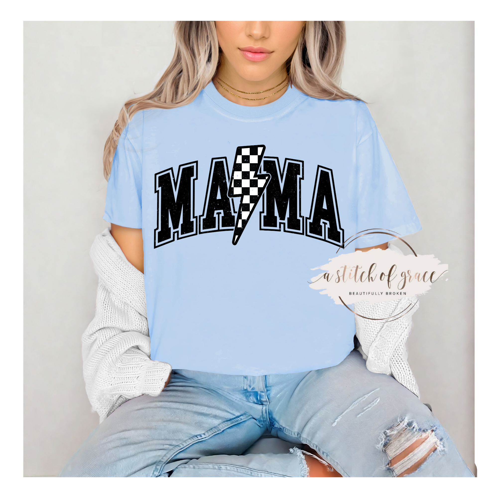 Lightening Mama Graphic Tee - Image 6
