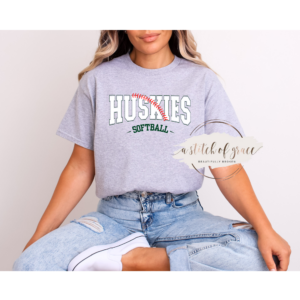 North Greene Huskies Softball Tee