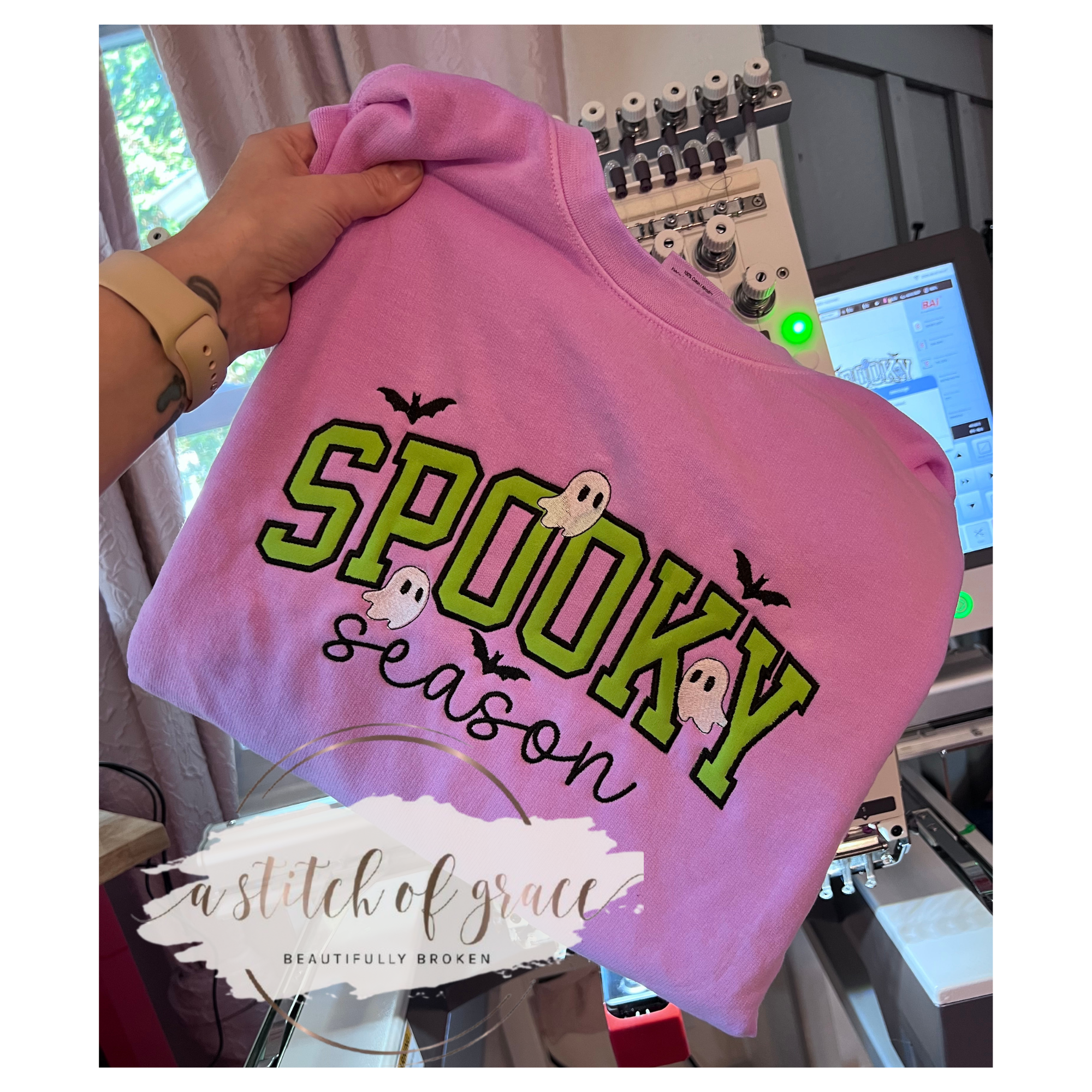 Spooky Season Comfort Colors Sweatshirt ππ»